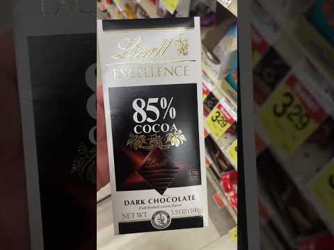 85% COCOA Dark Chocolate #asmr #satisfying