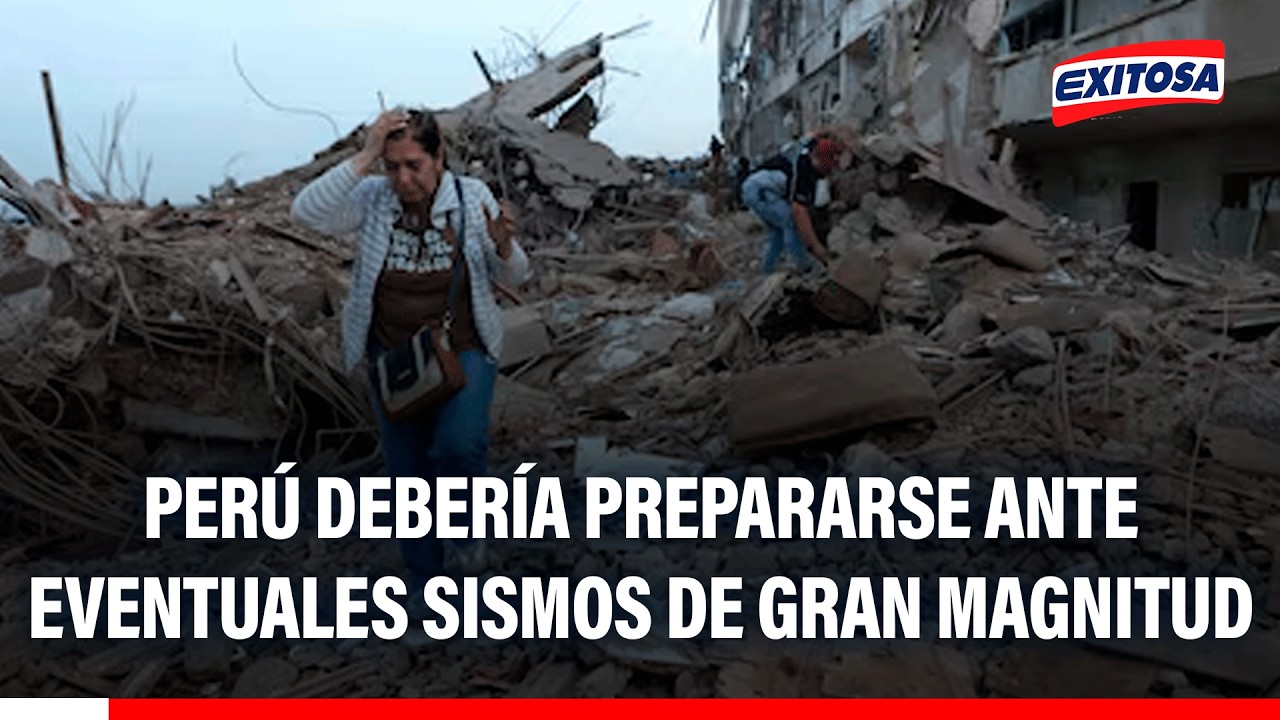🔴🔵 Perú debería prepararse ante eventuales sismos de gran magnitud, señala experto