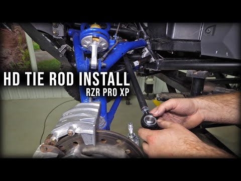 SuperATV Heavy Duty Tie Rod Installation | Polaris RZR Pro XP | How To