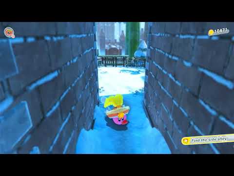 Find the side alley, Northeast Frost Street | Kirby and the Forgotten Land