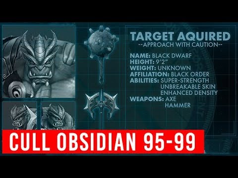 Beating Cull Obsidian World Boss Stage 95 to 99 - Marvel Future Fight