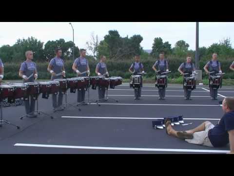 Blue Stars 2010 Drumline - Warmups