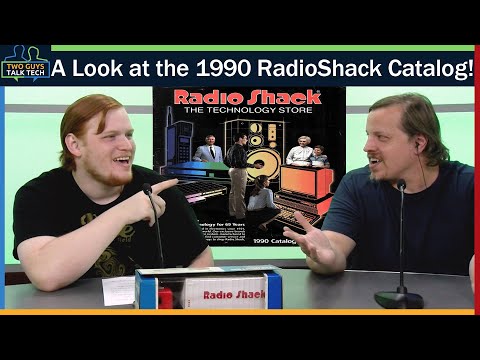 Exploring the Coolest Tech from the 1990 RadioShack Catalog - Two Guys Talk Tech