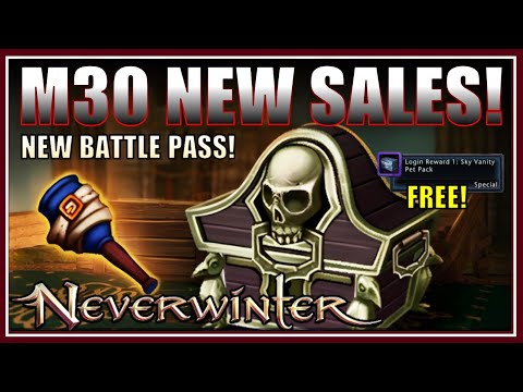 Neverwinter - M30 is Live with New Sales, New Battle Pass & Claim Free Items!