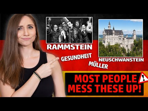 40 German Words You’ve Always Wondered How to Pronounce Correctly! | Feli from Germany