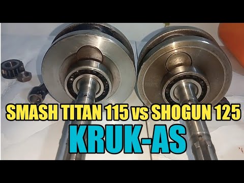KRUK AS SMASH TITAN 115 VS SHOGUN 125