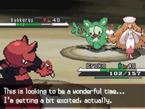 Pokemon White - Walkthrough Part 64 - Top 4 Kattlea/Caitlin/Cattleya (Elite Four)