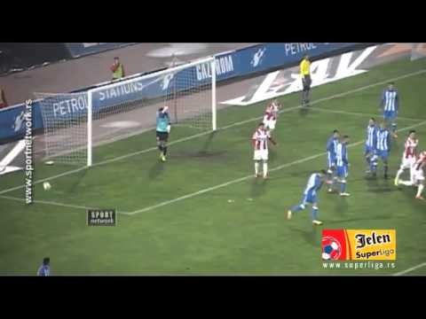 JSL 2014/15: 14.Kolo: Crvena zvezda - OFK Beograd 2:1 (1:0)