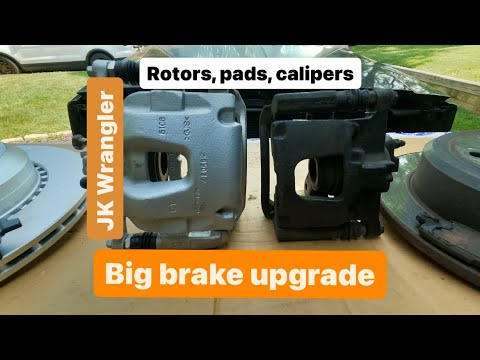 Brake upgrade for the JK Wrangler - Part 2