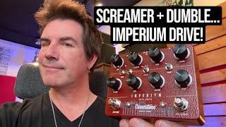 Video thumbnail for CORNERSTONE IMPERIUM = SCREAMER + DUMBLE DRIVE TONES! by Pete Thorn