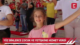 Sazova Bilim Kültür ve Sanat Parkındaki merkezler yüz binlerce çocuk ve yetişkin
