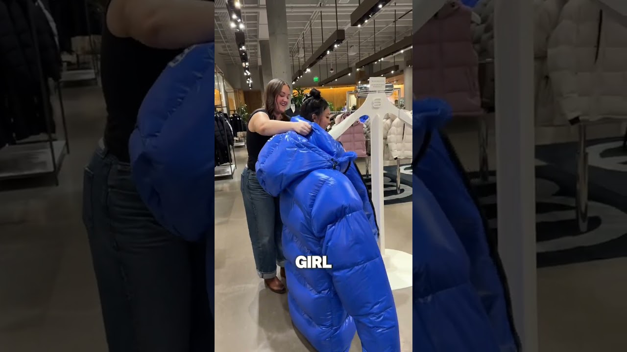 THE JUMBO ARITZIA SUPER PUFF IN REAL LIFE 😵 #shorts