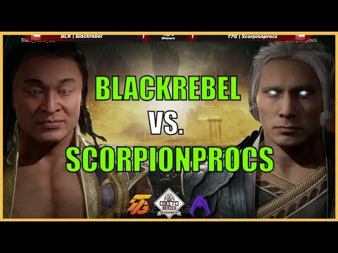 MK11: SCORPIONPROCS VS BLACKREBEL - Liu Kang, Fujin vs Shang Tsung - Obito Series Latam Sur Finals