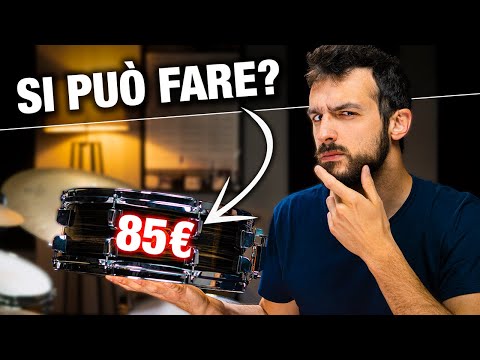 Can an €85 snare drum become professional? | StrumentiMusicali.net