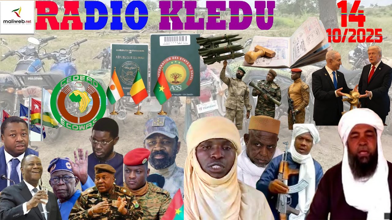 La Revue de Presse de la RADIO KLEDU du 14 octobre 2025