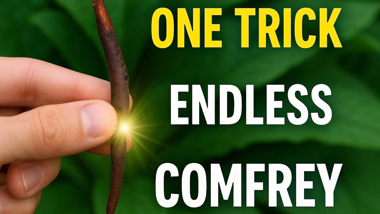 Why EVERY Homesteader Should Propagate Comfrey