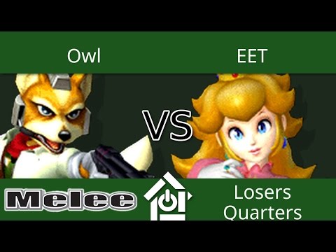Down to Smash @ UAB - Owl (Fox) vs EET (Peach) - Melee Losers Quarters