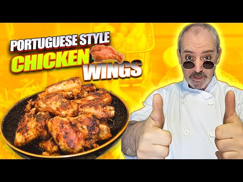 How To Make Portuguese Chicken Wings | Portuguese Style Chicken Wings Recipe