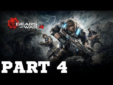 Gears of War 4 Walkthrough Gameplay - PART 4 (Xbox One S) #theradbrad #xbox #mrbeast