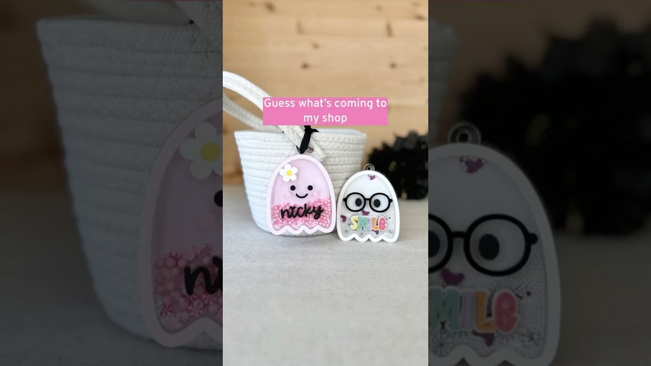 Guess what’s coming to shop #ghost #cuteghost #svg #svgdesigns #etsyseller #halloween2025 #acrylic