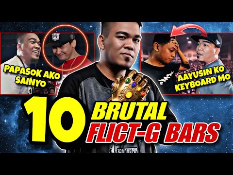 TOP 10 | PINAKA BRUTAL na "FLICT-G BARS"