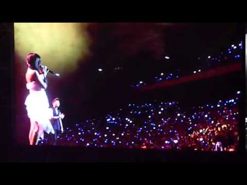 Sistar Hyorin feat Eru - Kemesraan Ini at Mubank Jakarta