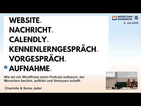 Wie wir mit WordPress einen Podcast aufbauen, der Menschen berührt, aufklärt und Vertrauen schafft