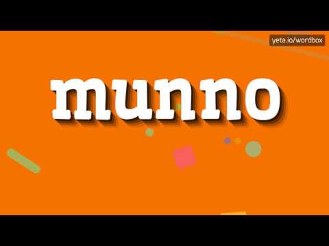 MUNNO - HOW TO PRONOUNCE IT!?