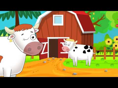 DZIADEK FAJNĄ FARMĘ MIAŁ 🐄🐖🦆🐴 | Piosenka dla dzieci | bajubajuTV