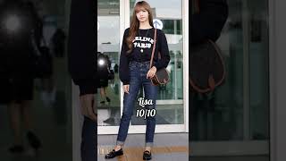 Download lagu Rate blackpink members airport fashion look mp3