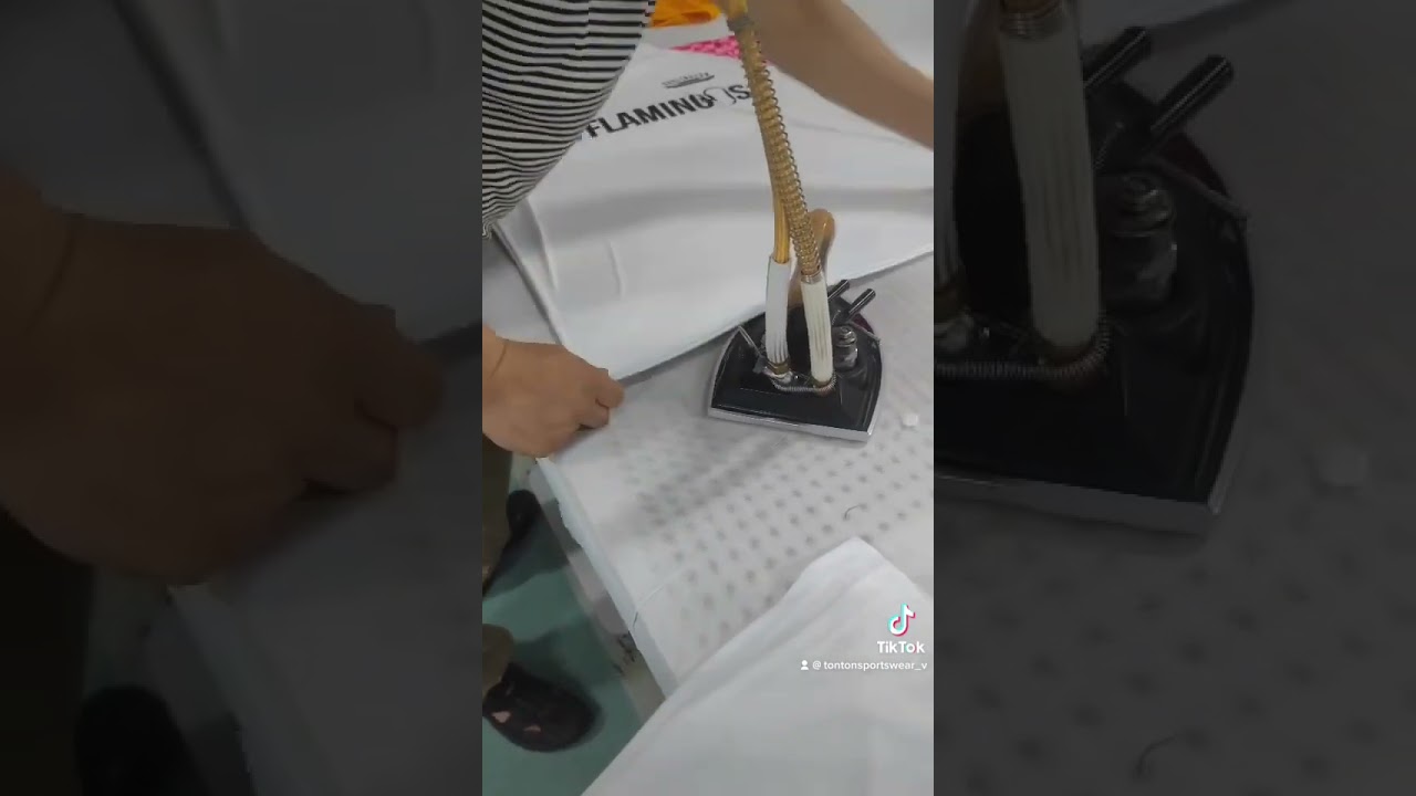 Professional garment pressing and finishing