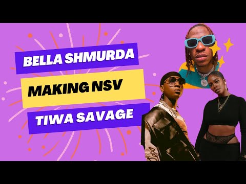 Bella Shmurda, Tiwa Savage & Krizbeatz In The Studio Making N S V - Krizbeatz Tutorials