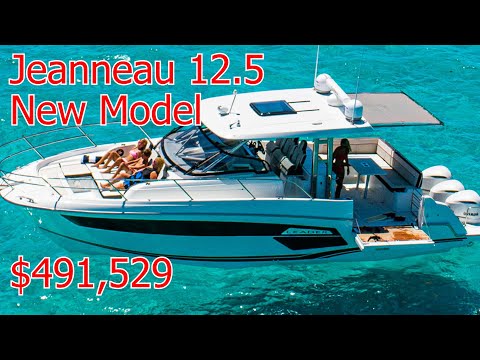 Jeanneau 12 5 New Model with Outboard Engines