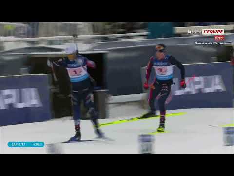 BIATHLON CHAMPIONNAT EUROPE RELAIS HOMMES EN NORVEGE 01 02 2026