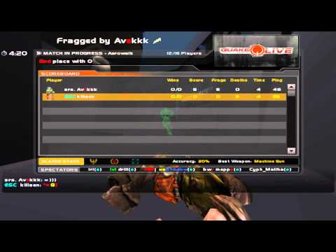 Quakelive - K1llsen vs Avekkk - IEM5 - map 1