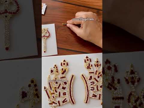 Amman MariAmma Decoration Jewellery Soolam Eye Nose Kreedam Jewels for Alangaram மாரிஅம்மா அலங்காரம்