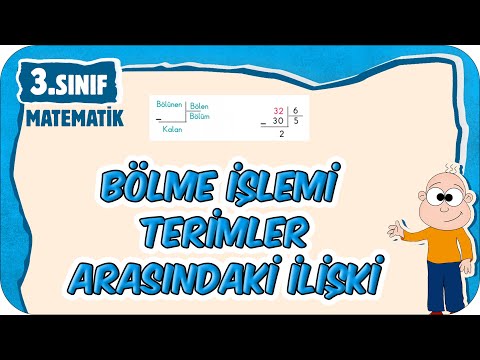 Bölme İşlemi Terimler Arasındaki İlişki 📘 3.Sınıf Matematik #2025