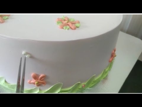 Mehrin Birthday Cake Decoration//Cakehouse vpz