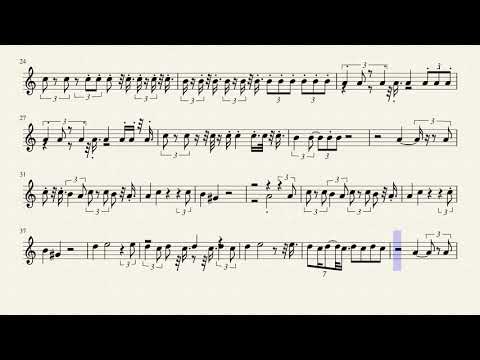 BELIEVER||SheetMusic PDF||Flute Cool