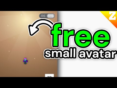 How To Really Be The SMALLEST In Roblox For FREE!