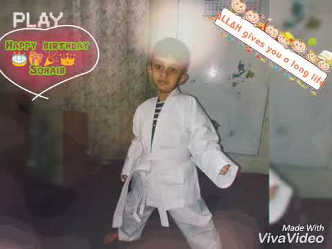 Happy birthday🎂🎁🎉👑 Sohaib Sajid