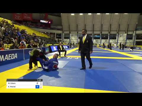 Final- Malachi Edson vs Kennedy Maciel 2018 World IBJJF Jiu-Jitsu Championship