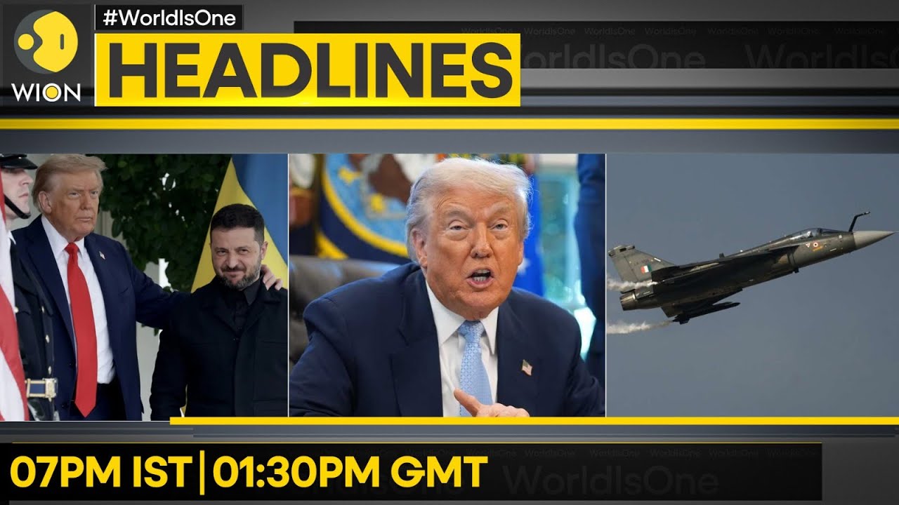 Trump Warns Zelensky | US Peace Draft to be Valid for 10 Years | WION HEADLINES