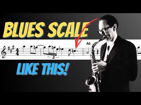 Blues Scale but BETTER! Paul Desmond solo secrets!
