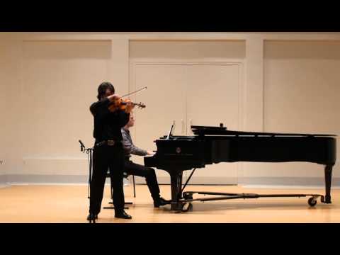 G. Tartini G minor Sonata "Devil's Trill"- Carlos Valbuena (violin)