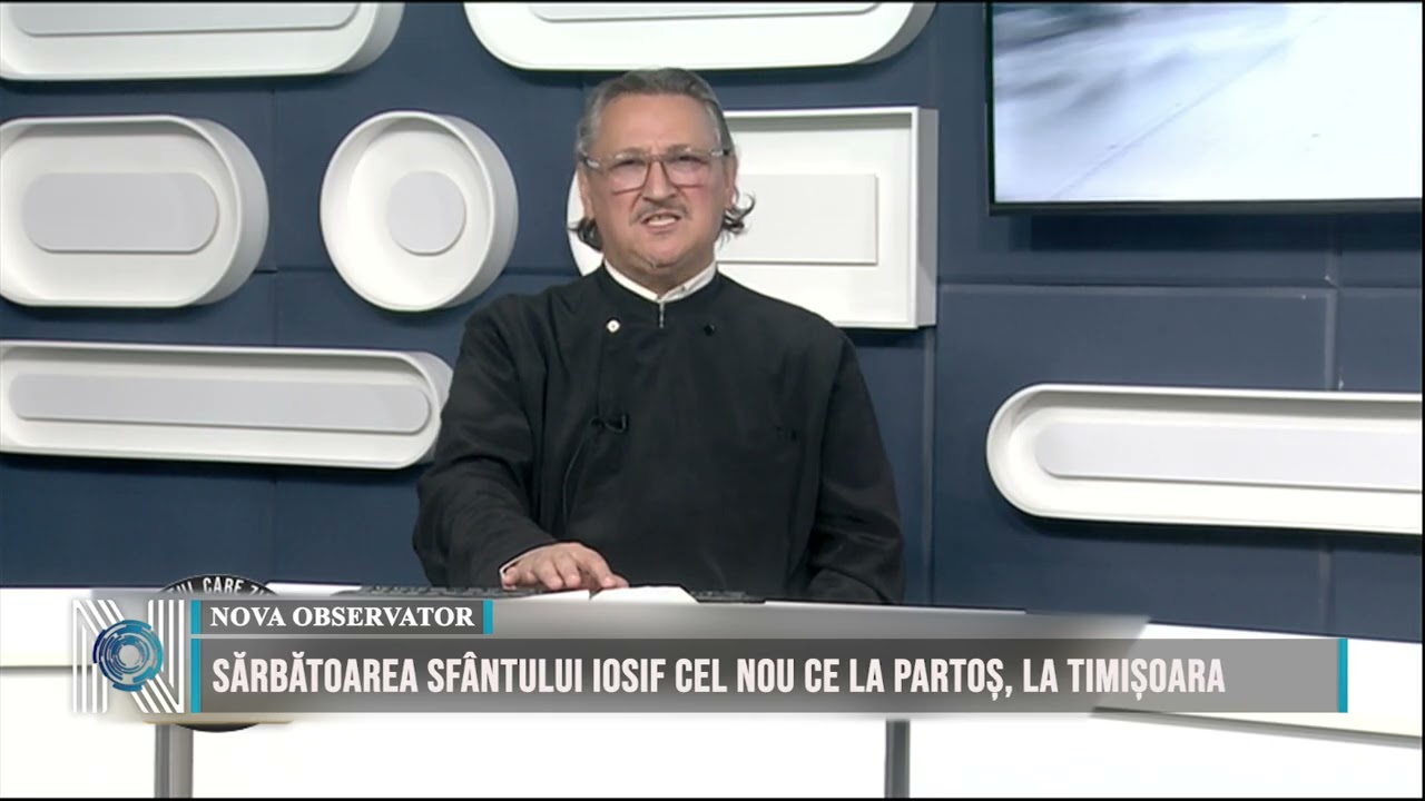 Sărbătoarea Sfântului Iosif cel Nou ce la Partoș, la Timișoara