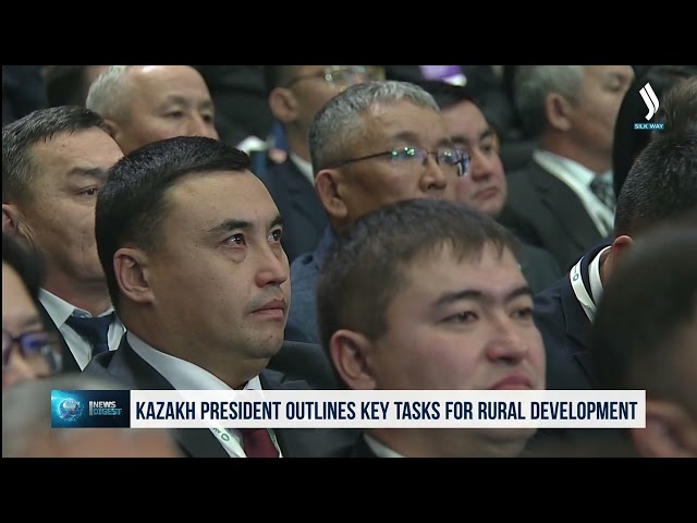 Kazakh President outlines key tasks for rural development
