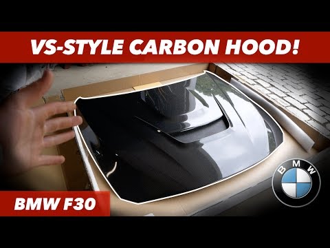 I GOT A SEIBON VS-STYLE CARBON FIBER HOOD // BMW F30