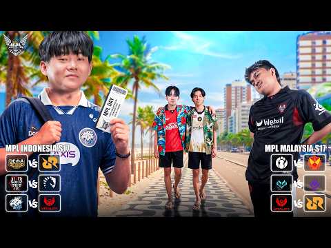 RRQ VS DEWA, AE VS TLID, EVOS VS BTR, RRQ TORA VS BTR MY. RESTREAM MPL ID & MY S17.