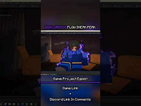 ｢ Project Egoist ｣ DON LORENZO FLOW SNEAK PEAK🧟 #donlorenzo #projectegoist #bluelock